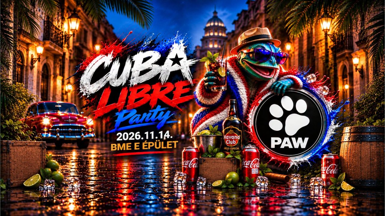 PAW | 🍹Cuba Libre🍹 táncest 8️⃣ dj, 5️⃣ stílus, 4️⃣ táncterem @ BME E épület (26.11.14.)