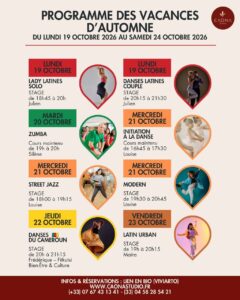 Programme d&rsquo;automne chez CAONA Studio