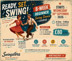 Ready, Set, Swing – 8 week Beginners Course
