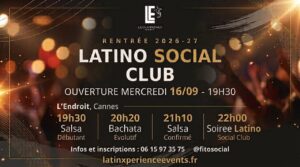 Rentrée 2026/27 Mercredis sur Cannes – Latin Xperience by Fito