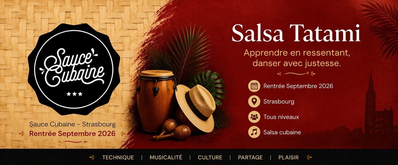 Rentrée Salsa Tatami – Cours de salsa débutant Strasbourg / Schiltigheim