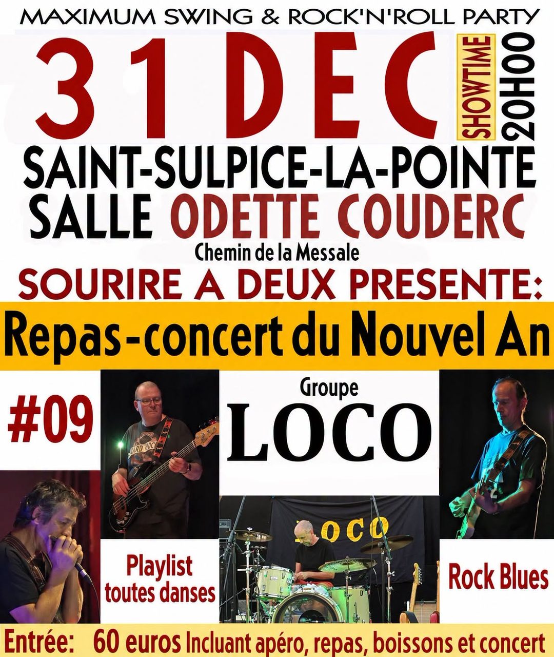 Repas-Concert du Nouvel An
