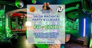 Salsa and bachata at FU-Club by Latin Motion ✨