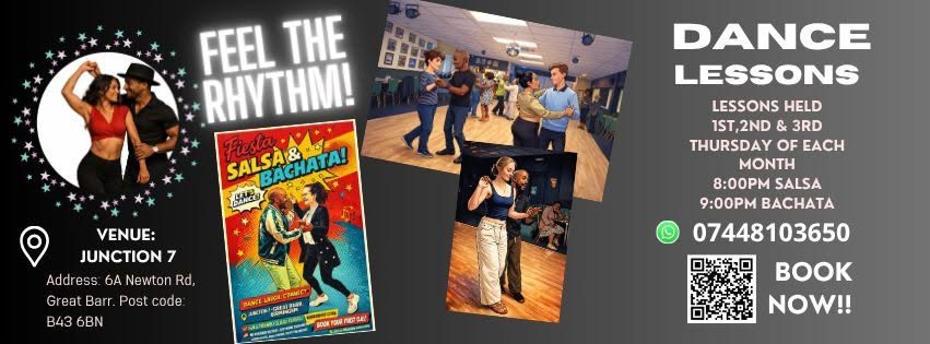 Salsa and Bachata Lessons in Great Barr