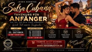 Salsa, Anfängerkurs💫Solo o. als Paar/ohne Vertragsbindung