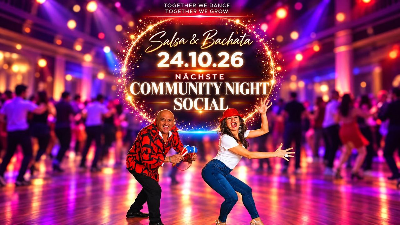 SAMSTAG: 🔥 SALSA, BACHATA & DJ WILBER – BERLIN, WIR HABEN EIN DATE! 💃🪩 | CUMBANCHA SOCIAL 24.10.