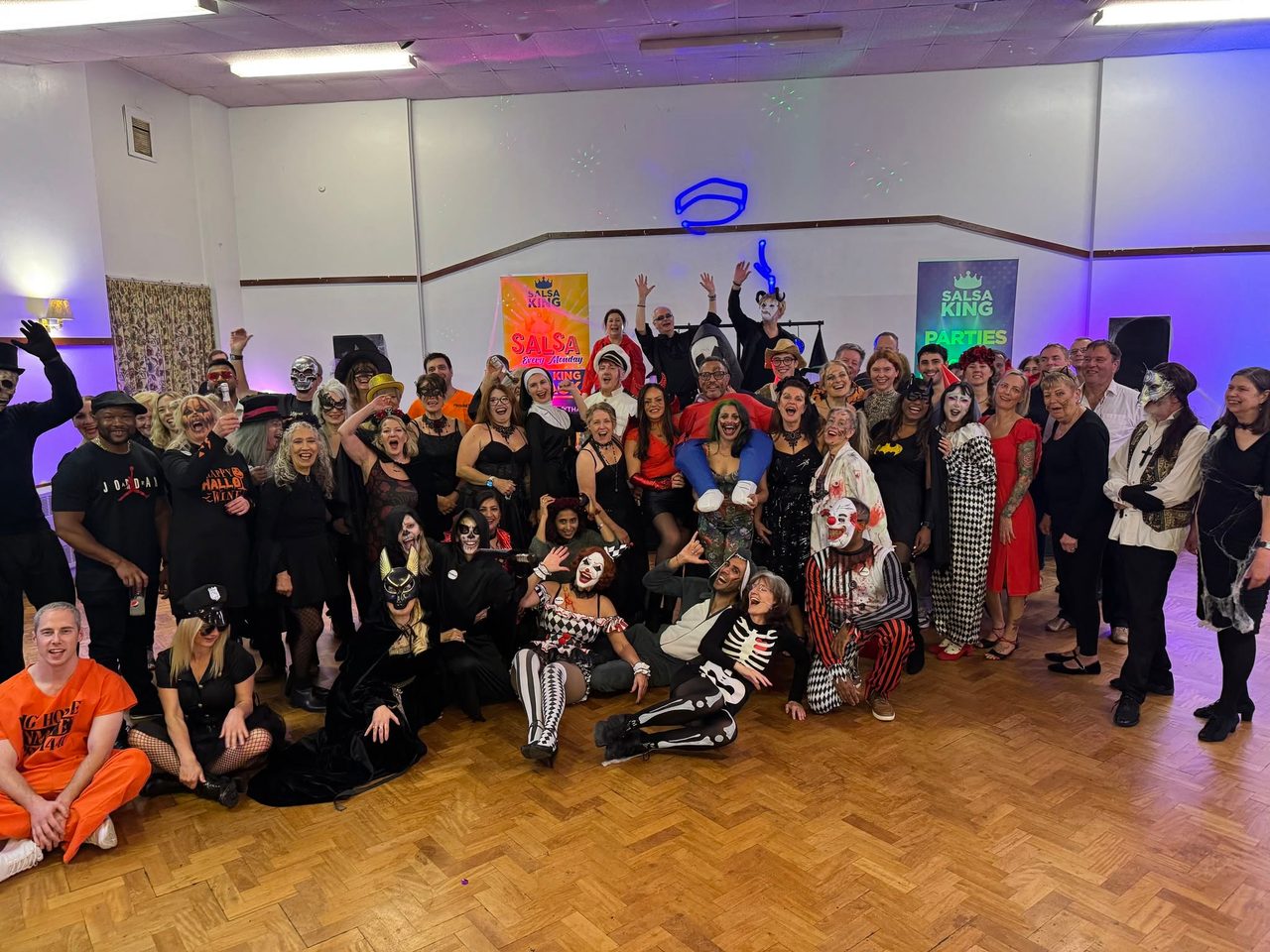 Salsa King Halloween Fancy Dress Party !! Kings Heath Salsa King