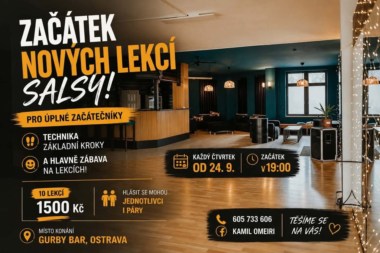 salsa kurzy pro začátečníky