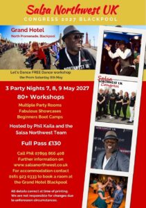 Salsa Northwest UK Congress 2027