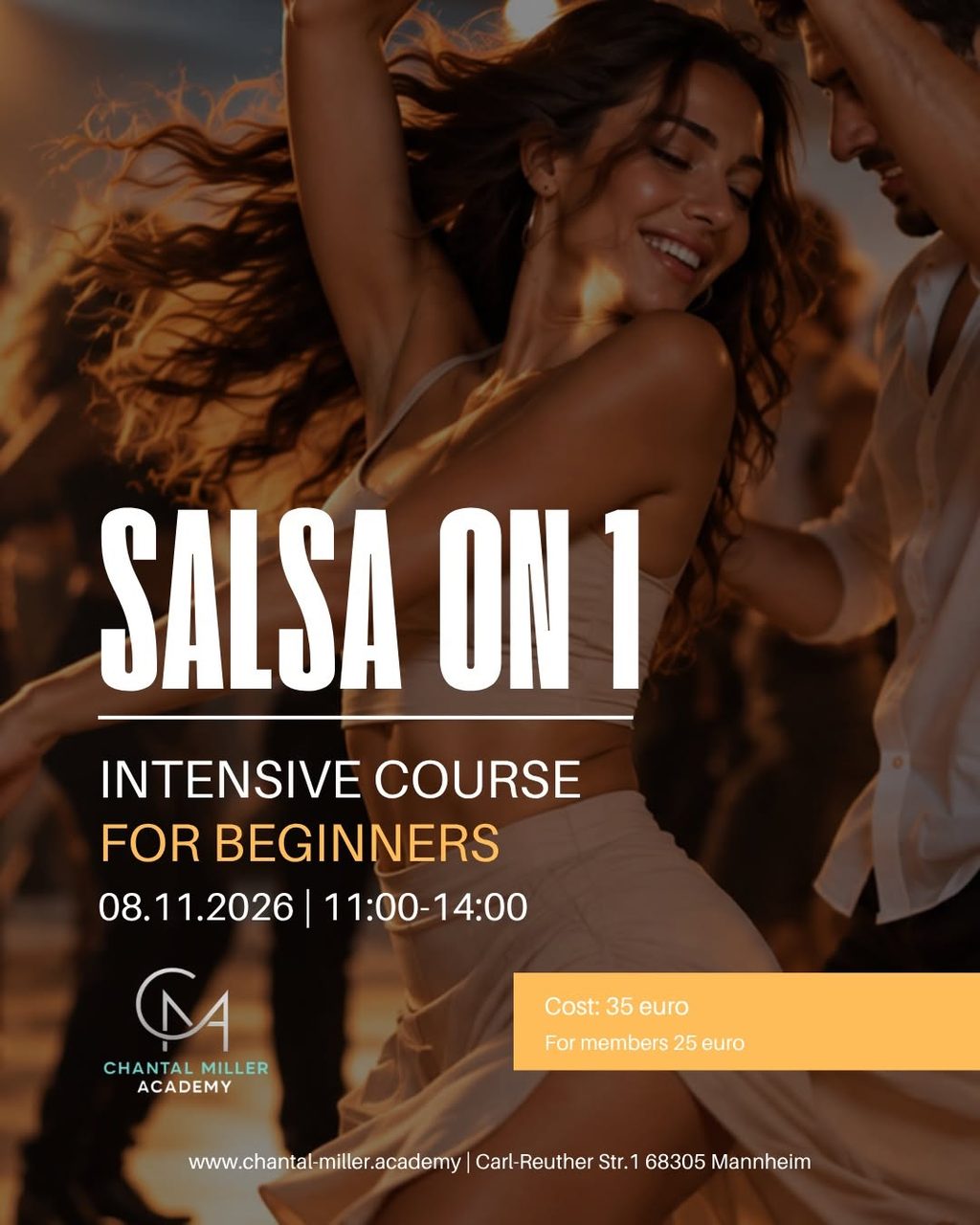 SALSA ON 1 BEGINNER INTENSIVE