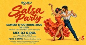 Salsa Party à Bolieu 💃 Initiation & soirée dansante