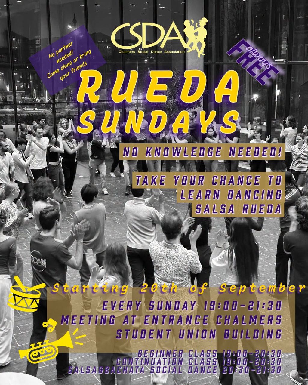 Salsa Rueda Sunday 🎶✨