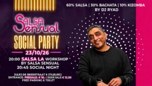 Salsa Sensual Social Party – October edition