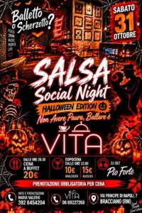 Salsa Social Night Halloween Edition
