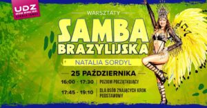 SAMBA BRAZYLIJSKA WORKSHOPS 🇧🇷 Natalia Sordyl | 25.10