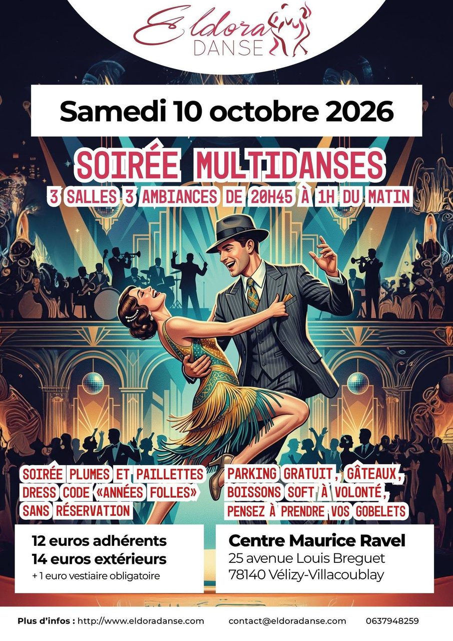 Samedi 10 octobre – Soirée Multi-Danses – Démo des professeurs
