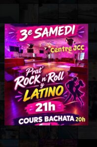 SAMEDI 19 Déc. ROCK n’Roll 60/40% S.B.K. à 21h •20h Bachata 26 Portes-Les-Vce