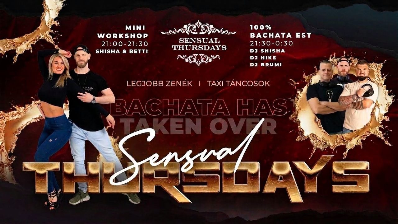Sensual Thursdays 100% Bachata Party