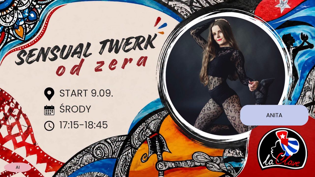 SENSUAL TWERK OD ZERA | NOWY KURS | ŚRODY 17:15 | START 9.09