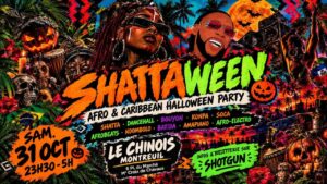 SHATTAWEEN – Afro & Caribbean Halloween Party ! 👻🎃🕸️🌴💀
