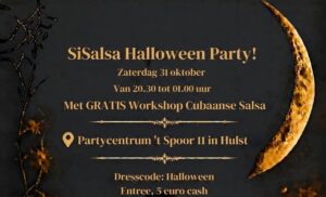 SiSalsa HALLOWEEN Party! Met DJ El Patron en gratis Salsa Workshop!