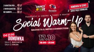 🍺 SOCIAL WARM-UP: Bachata & Impro Connection z Ewelą i Karolem