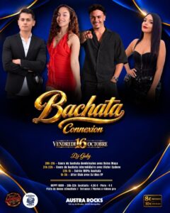 🔥 SOIRÉE 100% BACHATA – VENDREDI 16 OCTOBRE 📍 CLUB AUSTRA ROCKS MONTPELLIER