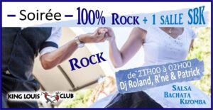 Soirée 100% Rock + 1 salle SBK