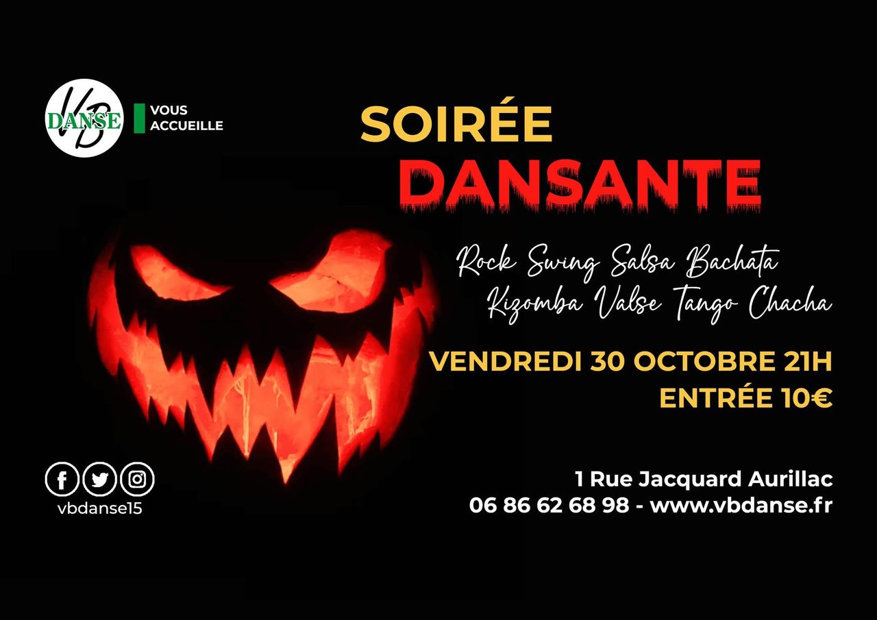 Soirée dansante HALLOWEEN