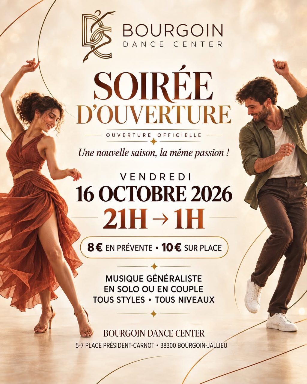 Soirée d’ouverture Bourgoin Dance Center
