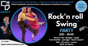 Soirée Rock&rsquo;n Swing ! Annecy (avec John)