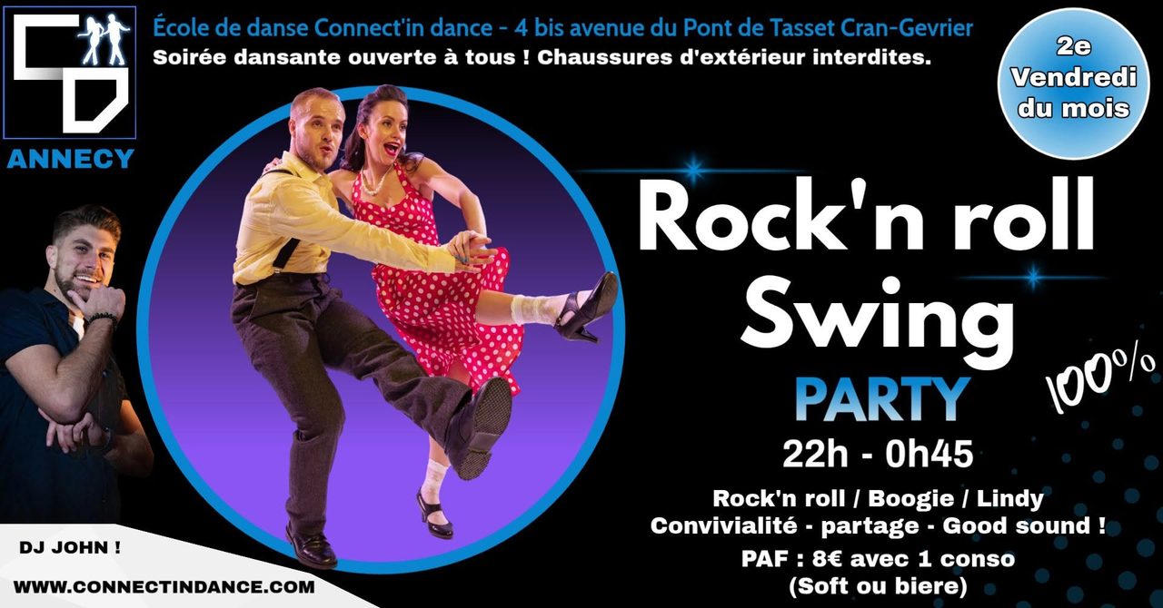 Soirée Rock&rsquo;n Swing ! Annecy (avec John)