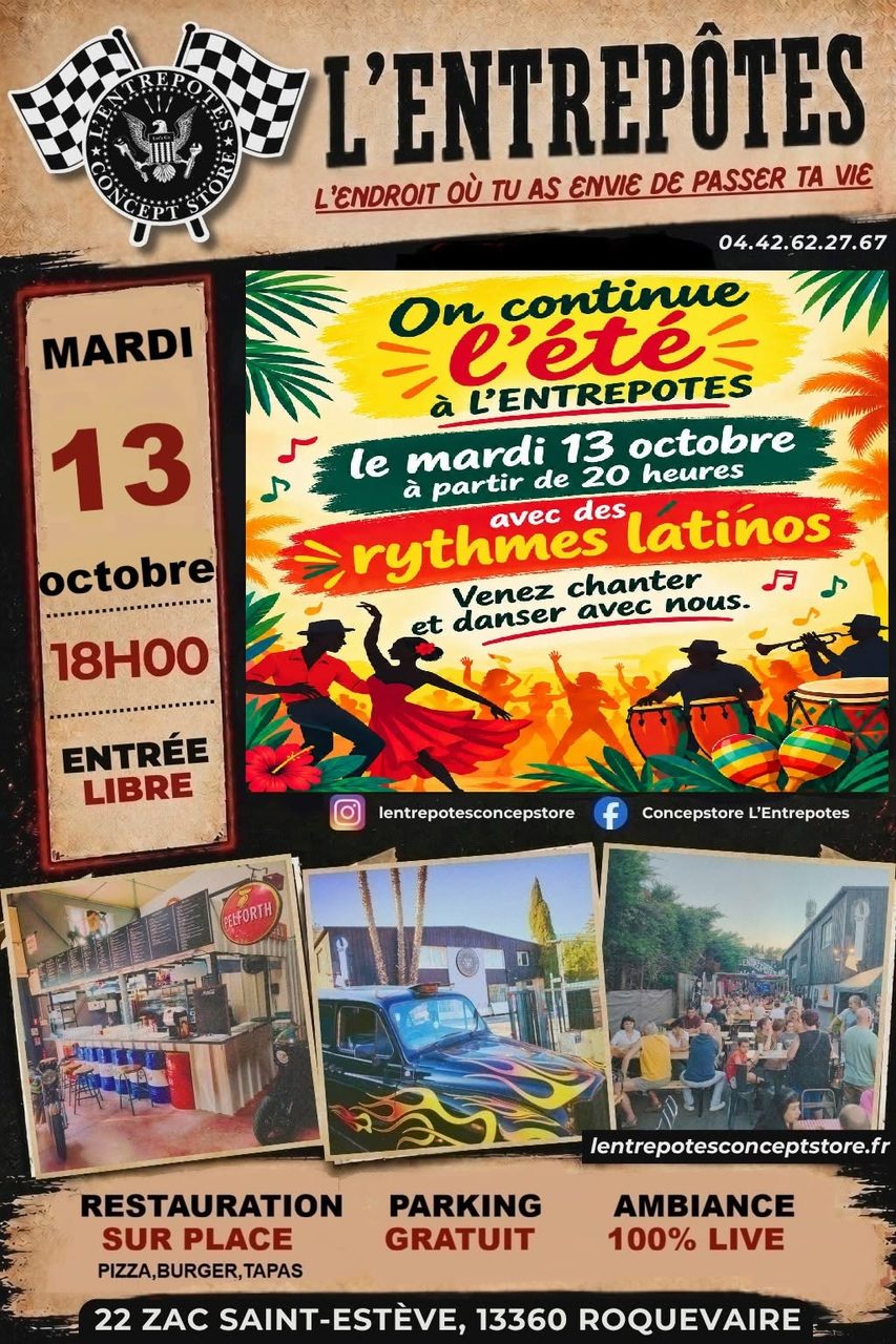 SOIREE RYTHME LATINO 100 % CALIENTE