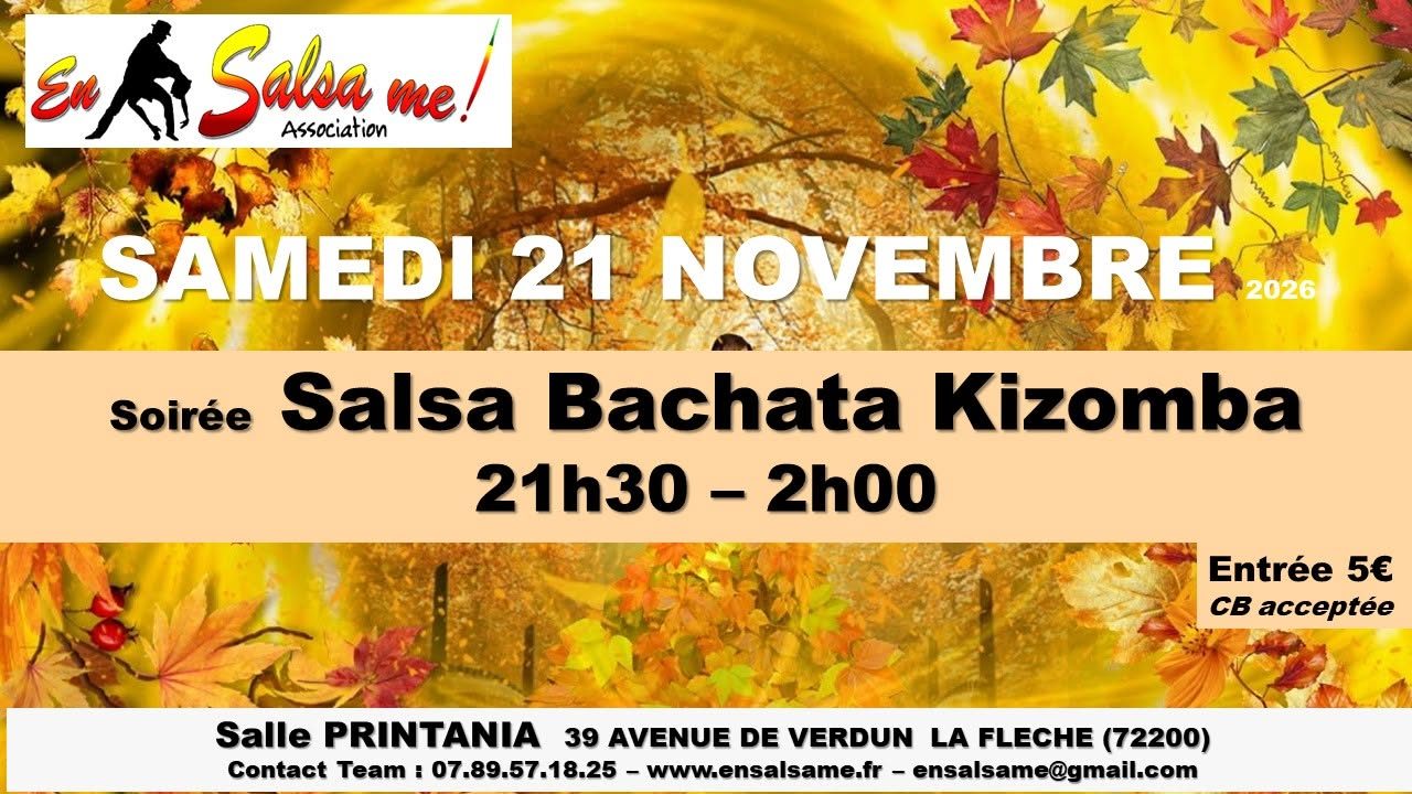 SOIREE SALSA BACHATA KIZOMBA