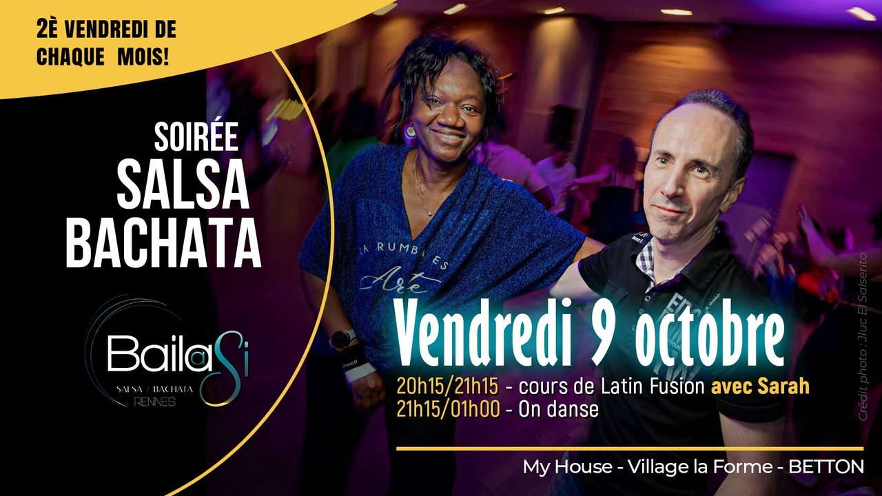 Soirée Salsa & Bachata par BAILASI