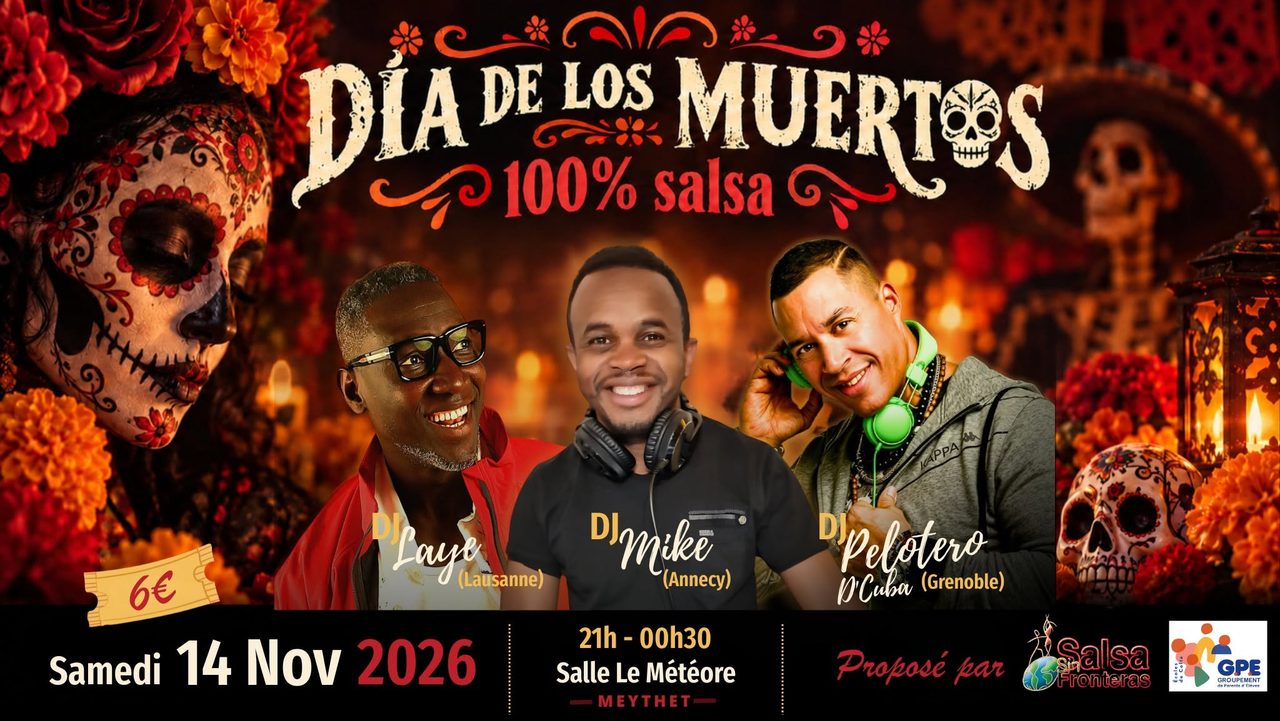 SOIRÉE SALSA – DÍA DE LOS MUERTOS