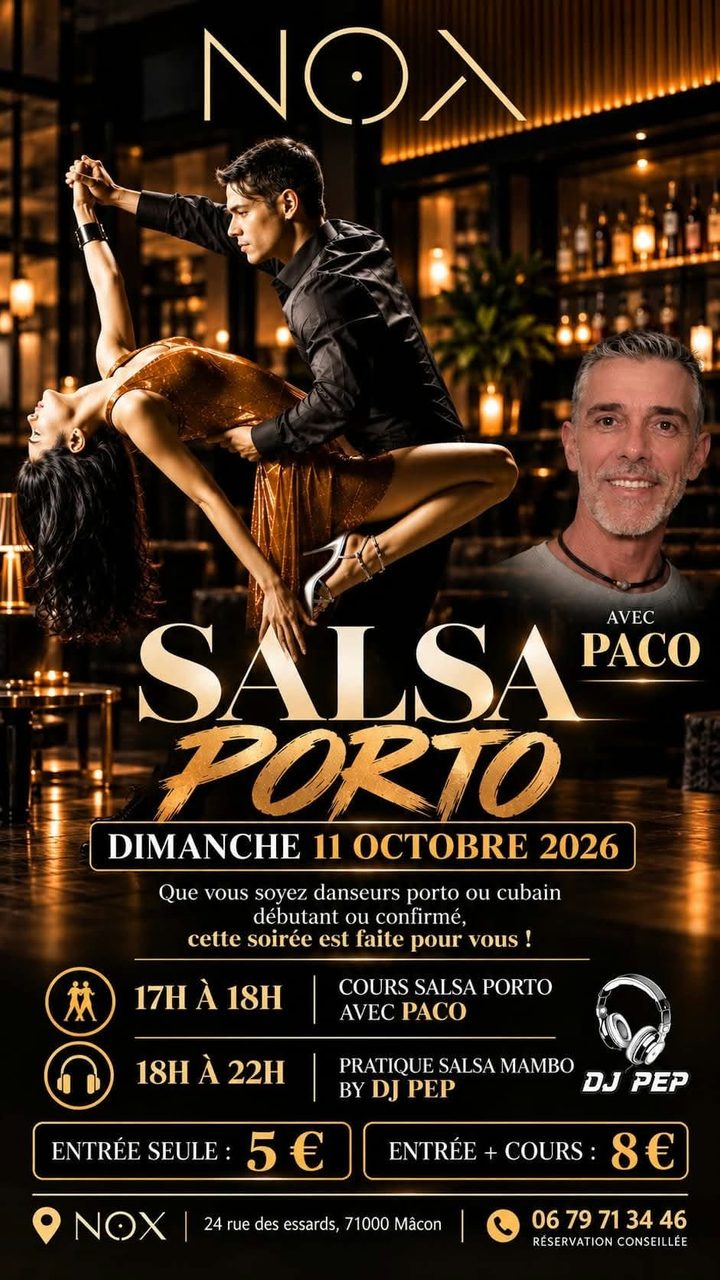Soirée Salsa Mambo au NOX la mensuelle