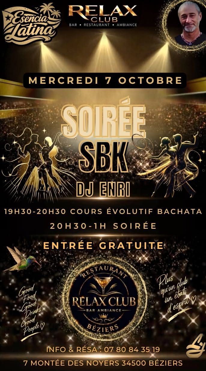 Soirée SBK au Relax Club