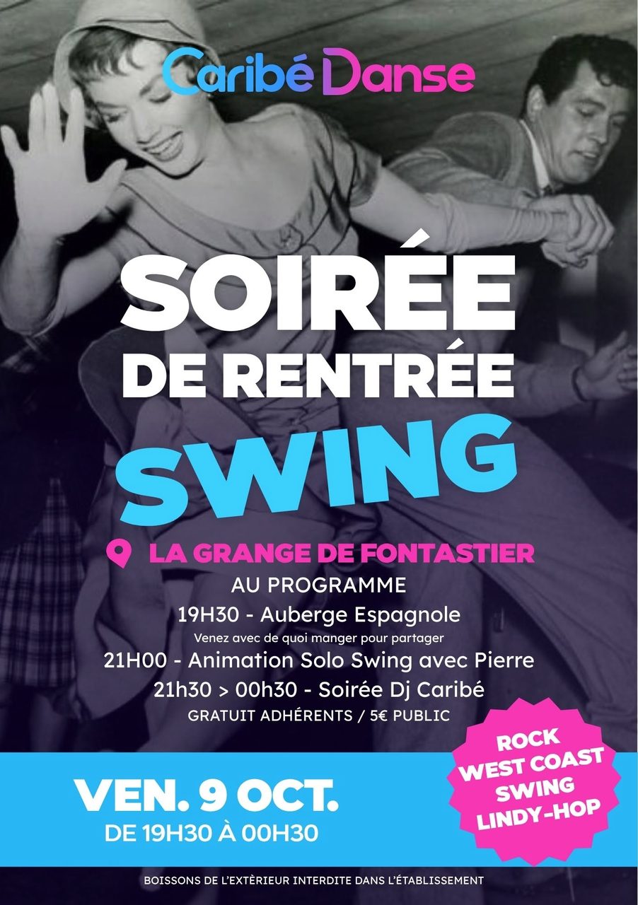 Soirée Swing Rock WCS Lindy