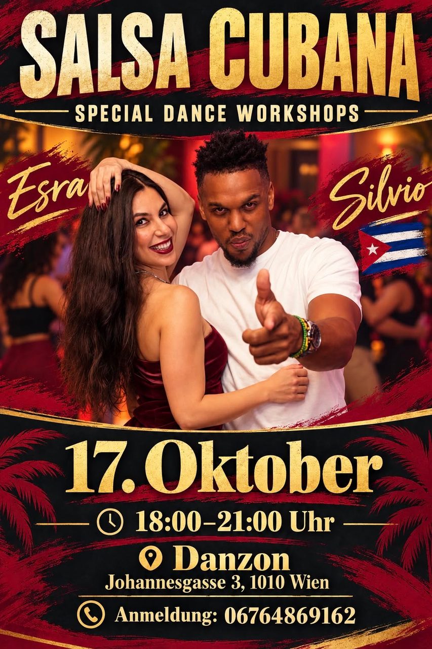 SPECIAL SALSA CUBAN WORKSHOPS 💃🏽🕺🏽