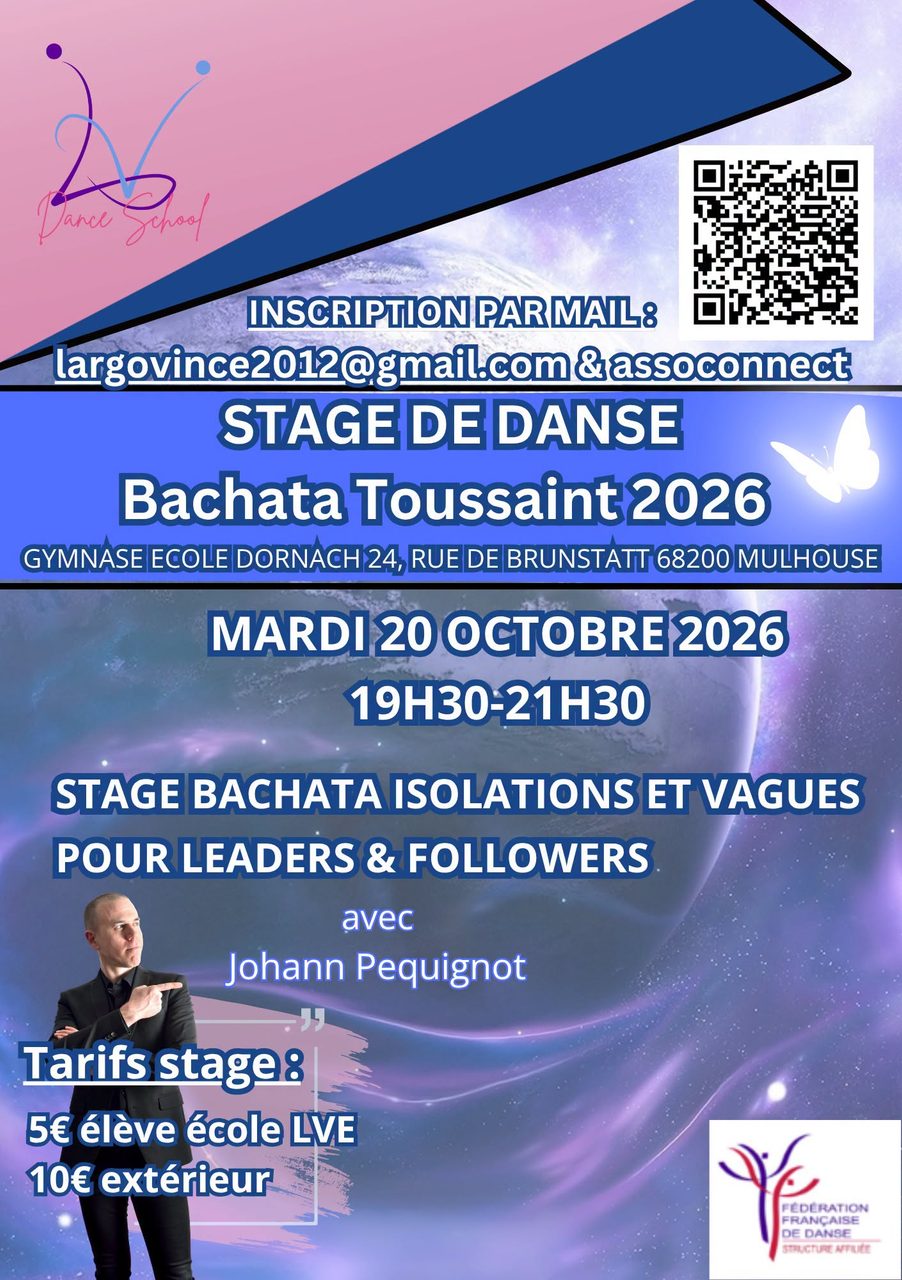 Stage Bachata vacances de Toussaint 💃🕺🏻