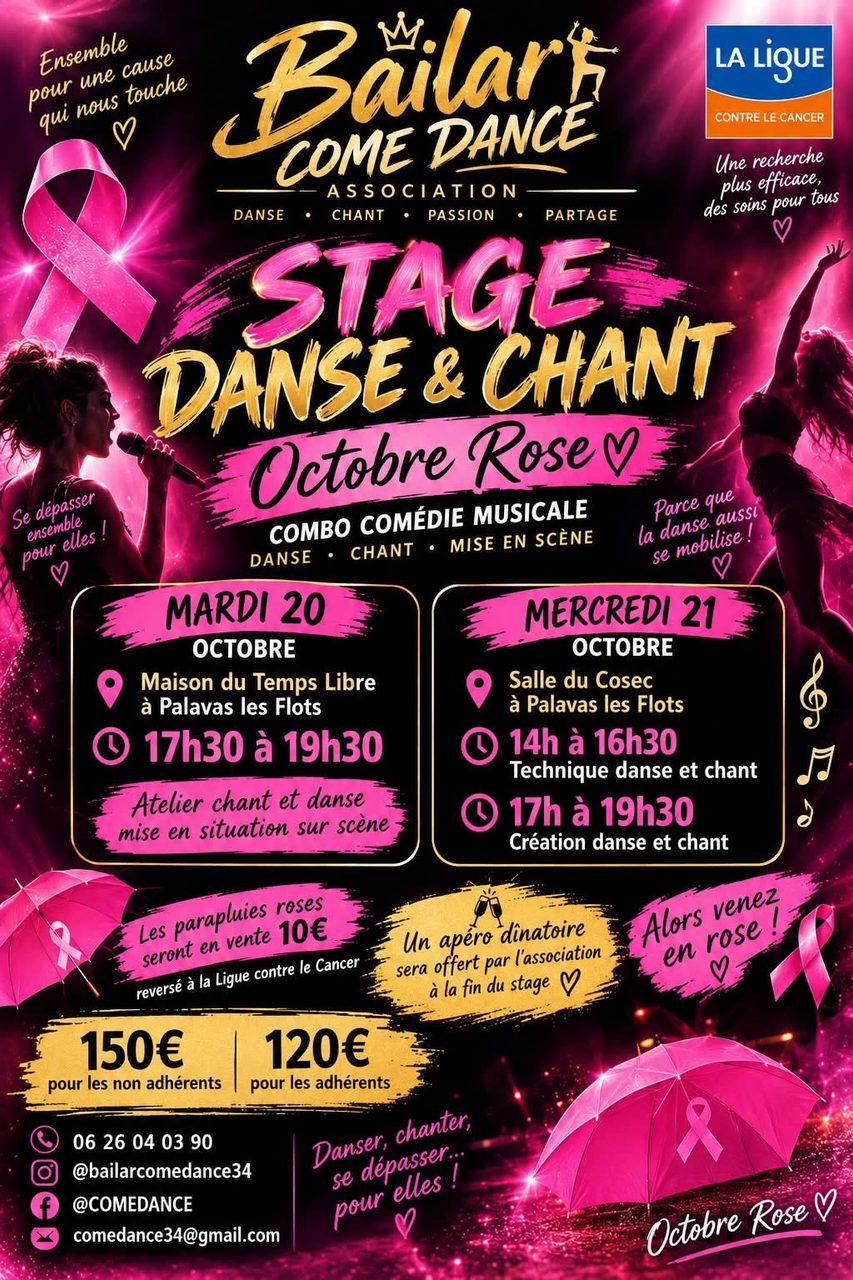STAGE DANSE & CHANT 💕
