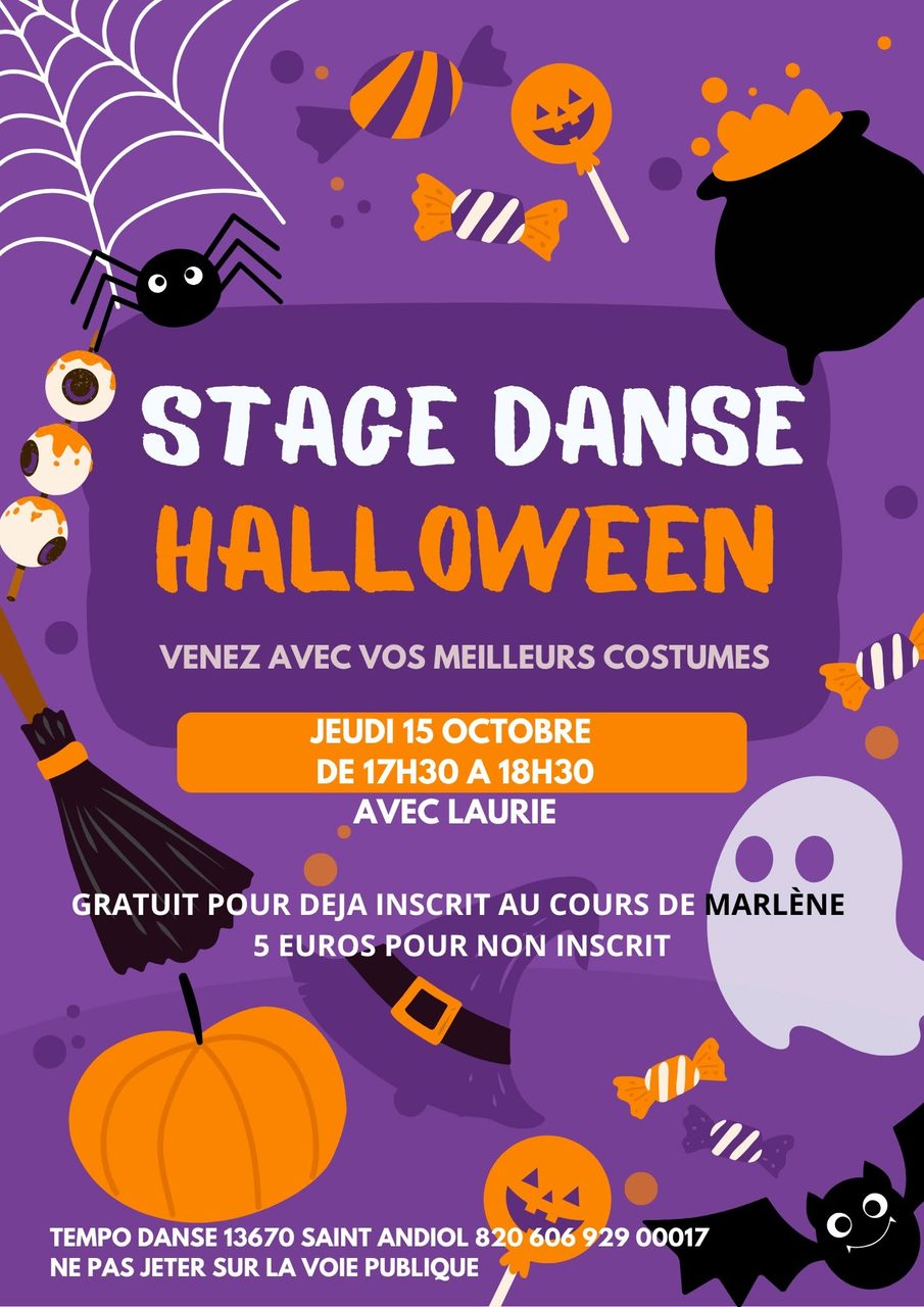 Stage Danse Halloween 🎃