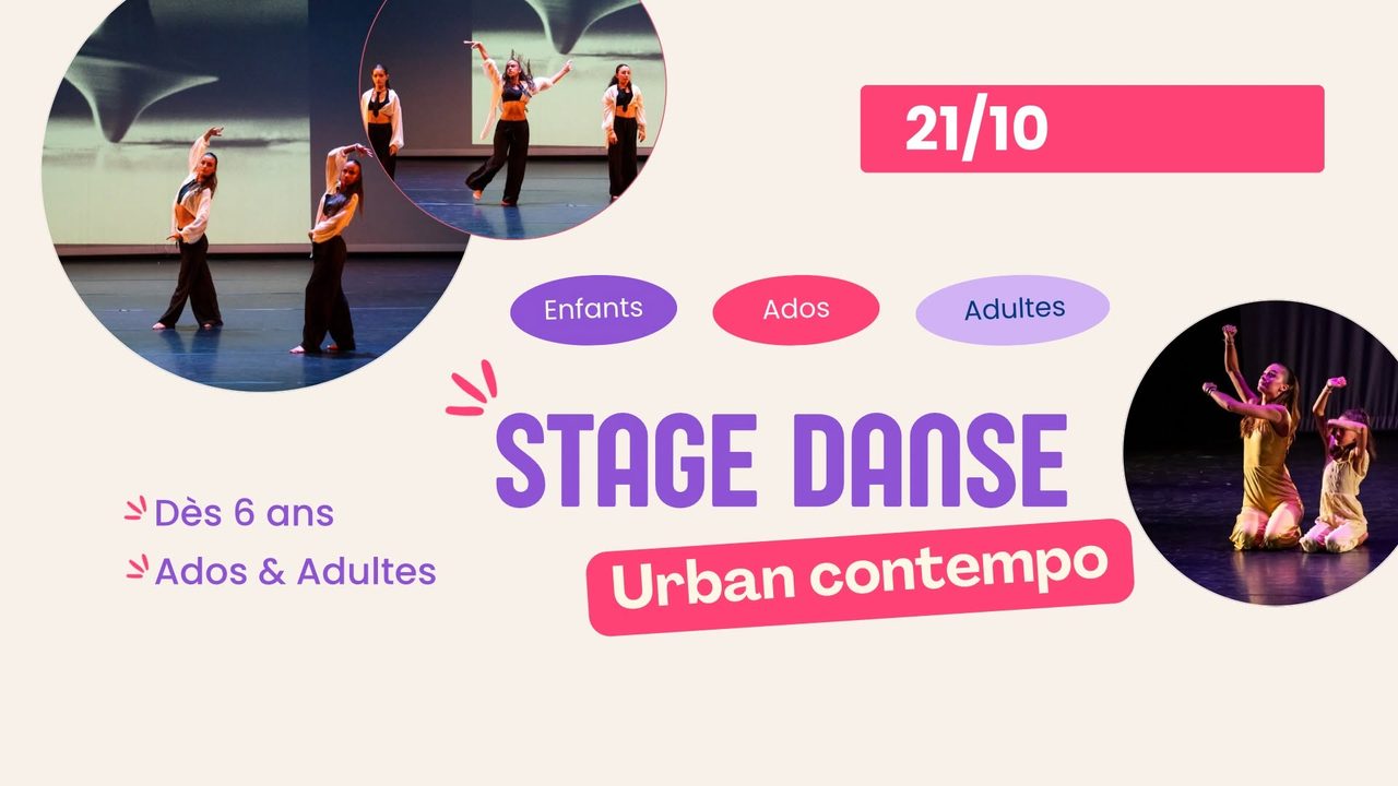 Stage danse urban contemporaine