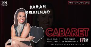 Stage de Cabaret avec Sarah Noailhac