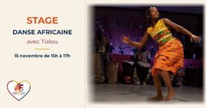 STAGE DE DANSE AFRICAINE AVEC TIALOU STÉPHANIE BLÉ