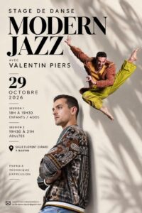 Stage de danse avec Valentin Piers