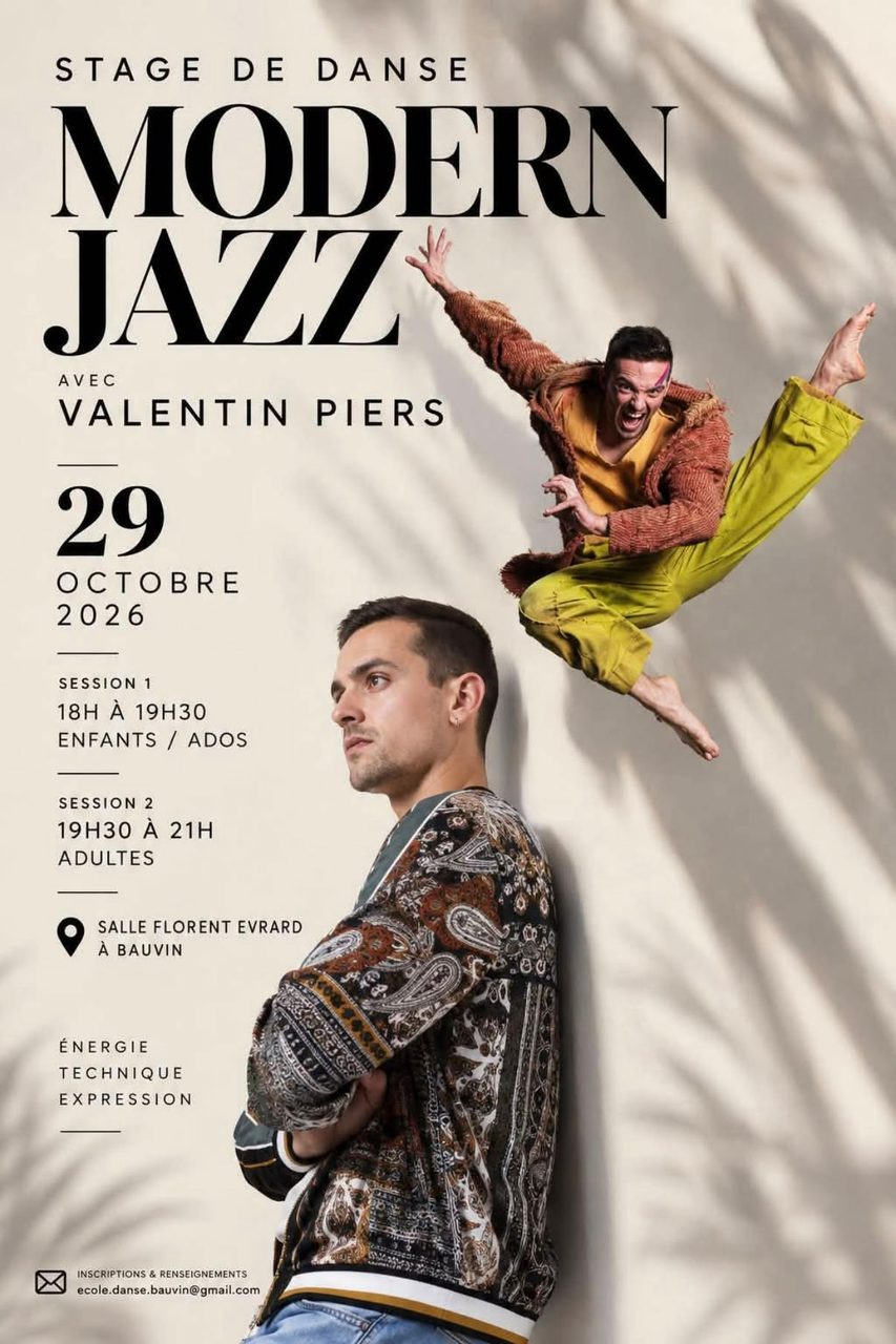 Stage de danse avec Valentin Piers