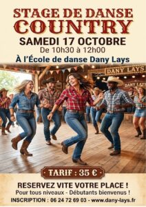 STAGE DE DANSE COUNTRY