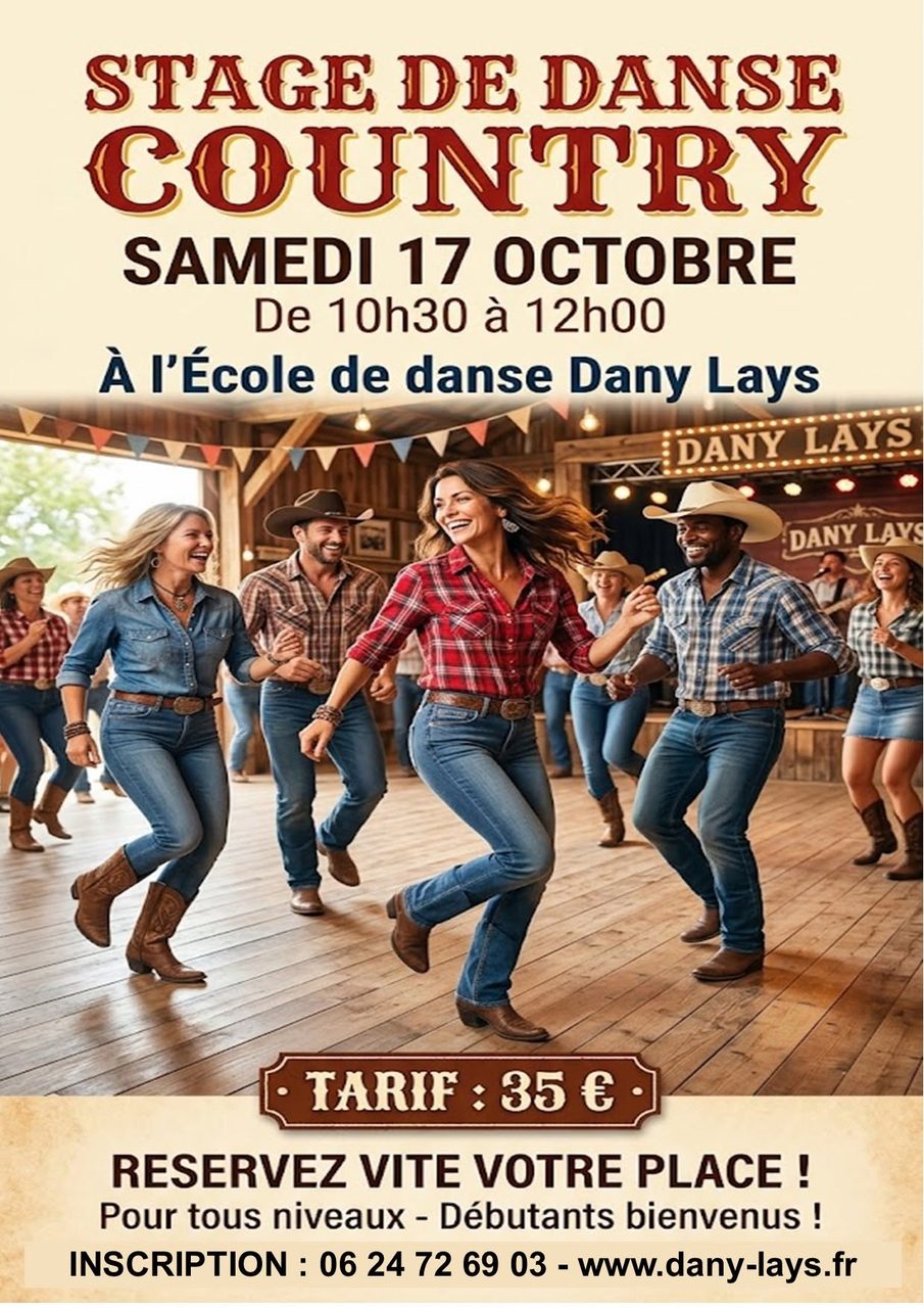 STAGE DE DANSE COUNTRY
